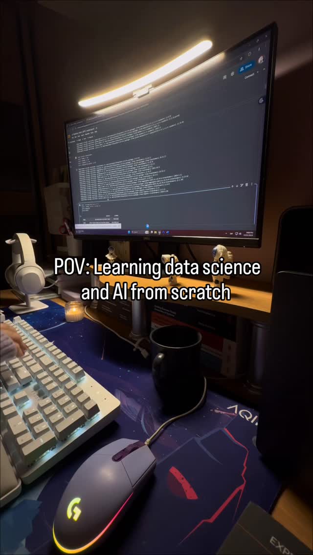 Instagram post by @codingmermaid.ai for Brilliant.org. Caption reads: This is DuoLingo for learning everything science....