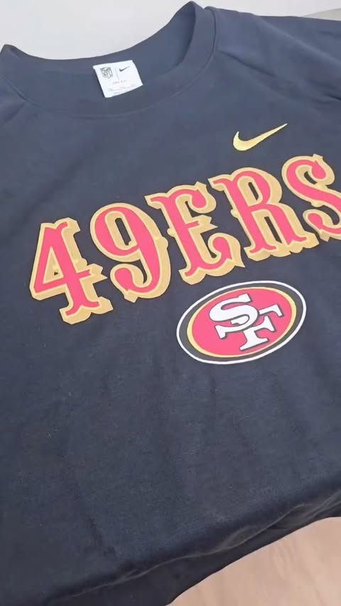 Instagram post by @jay.r400 for Fanatics. Caption reads: Thank @fanatics #rivalries #nfl #49ers @nfl [...].