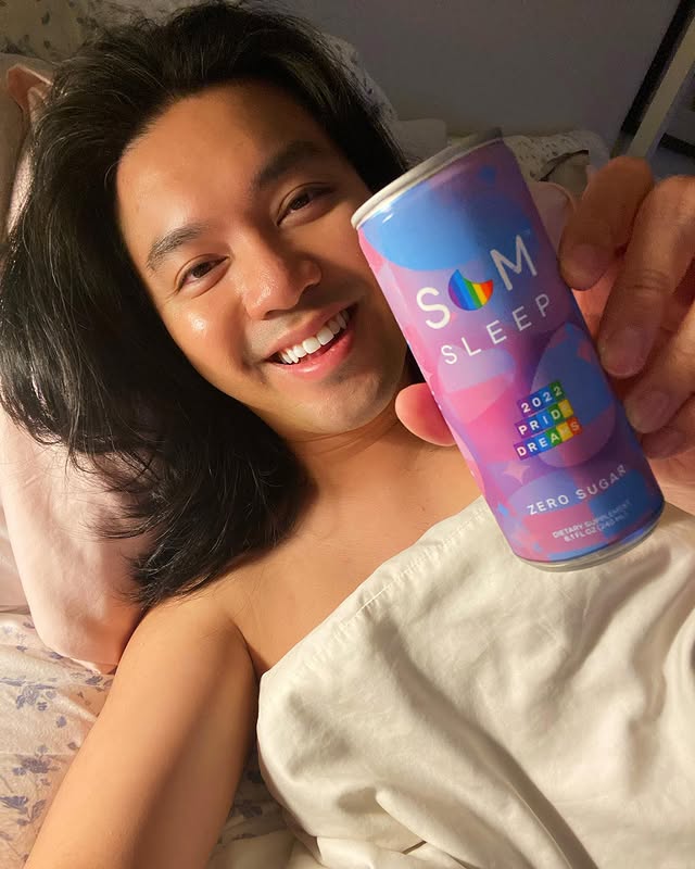 Instagram post by @thecarlocruz for Som Sleep. Caption reads: [...] to this amazing partnership with....