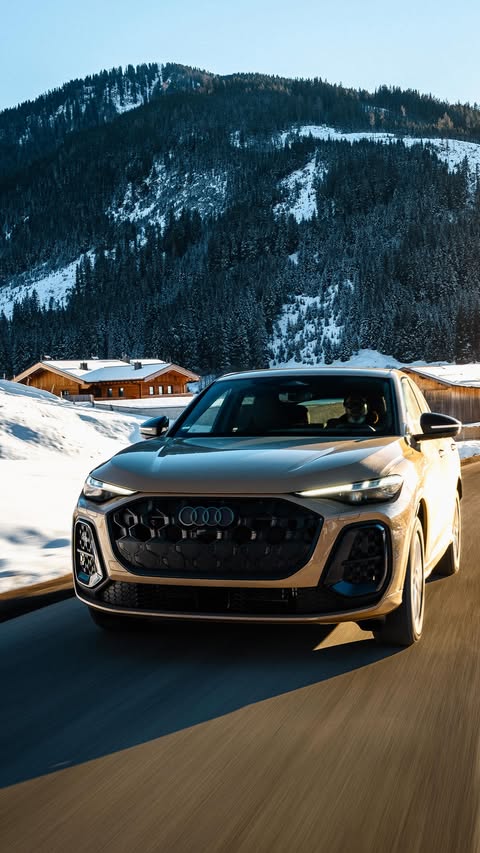 Instagram post by @thevisuallife_ for Audi. Caption reads: [...] the chance to shoot the new @audiuk Q5....