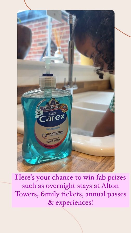 Instagram post by @_islajune for Carex. Caption reads: #ad | Want the chance to win some fab prizes such....