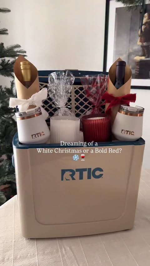 Instagram post by @hayleynan_designs for RTIC Outdoors. Caption reads: [...] coolers to soft touch tumblers,....