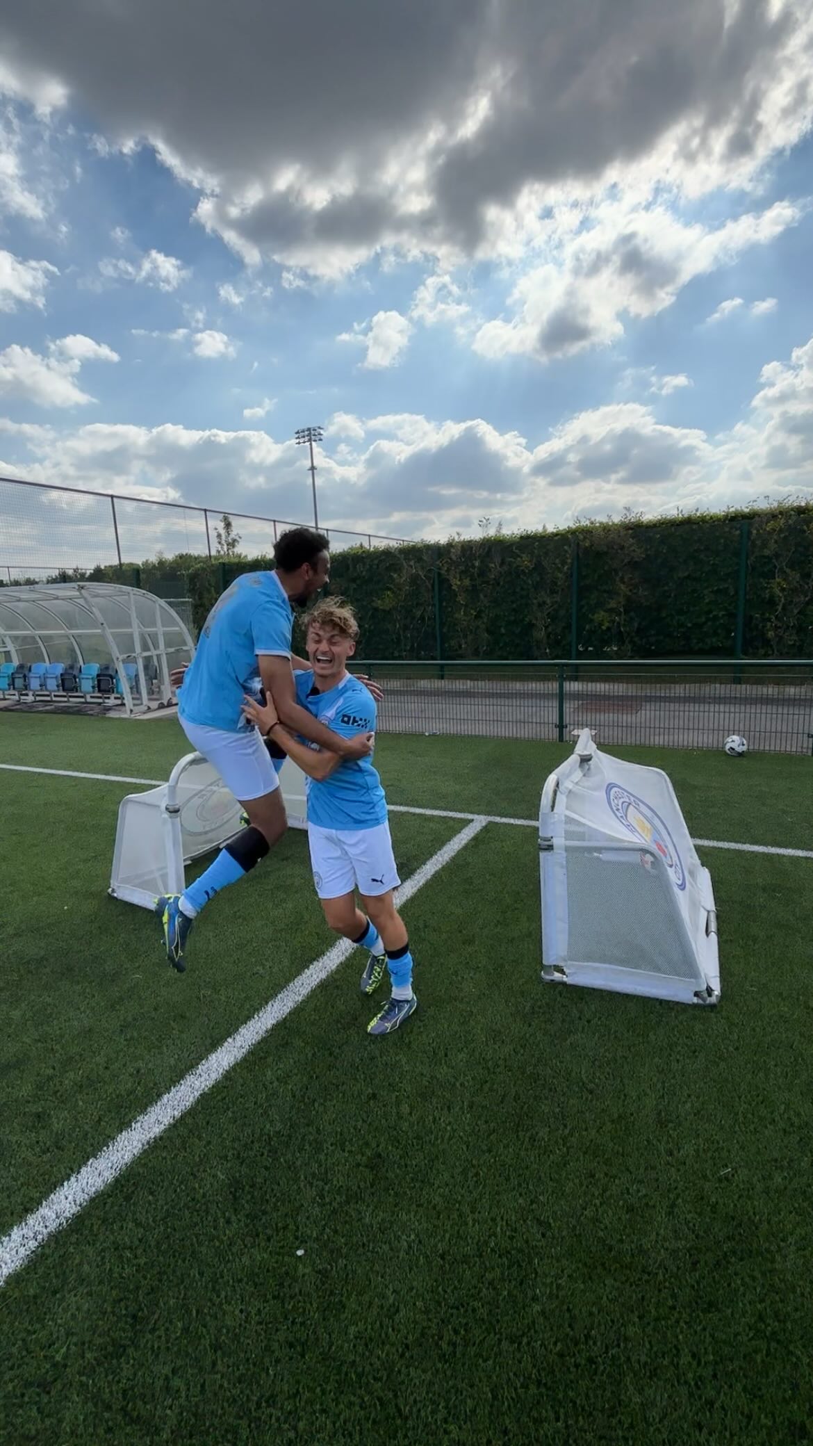Instagram post by @bigjohngk for PUMA UK. Caption reads: We had to test @bigjohngk & @louisbmatthews first....