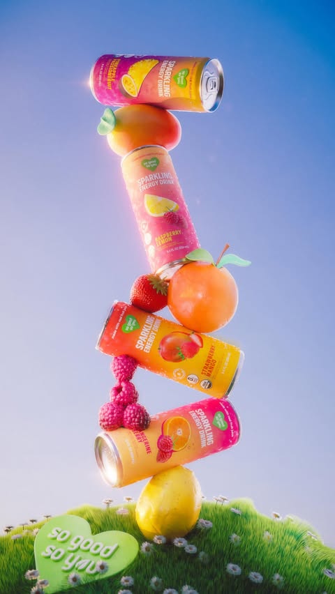 Instagram post by @ginnijoie for So Good So You. Caption reads: #ad @sogoodsoyou recently launched their Sparkling....