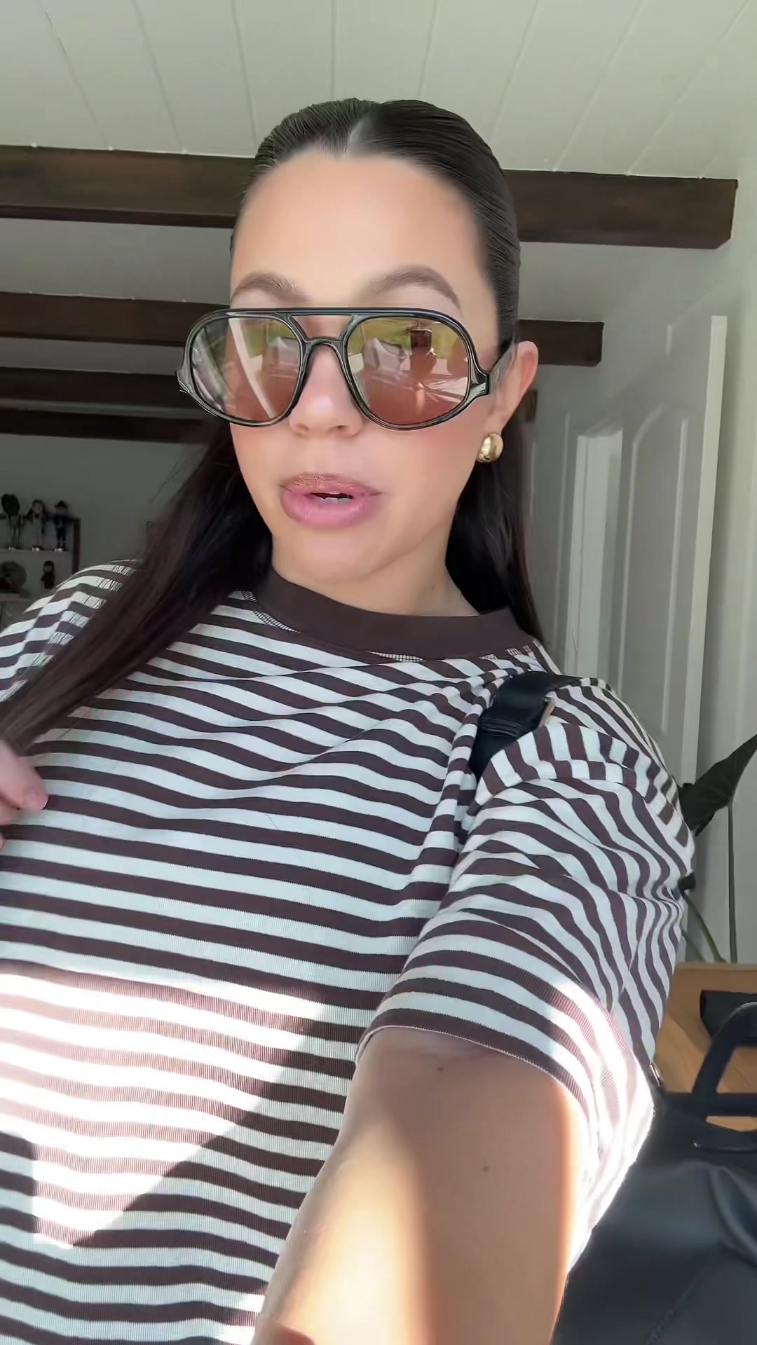 TikTok post by @dannydkelley for QUAY. Caption reads: [...] get em why they’re on sale ppl!! 🕶️ #quay....