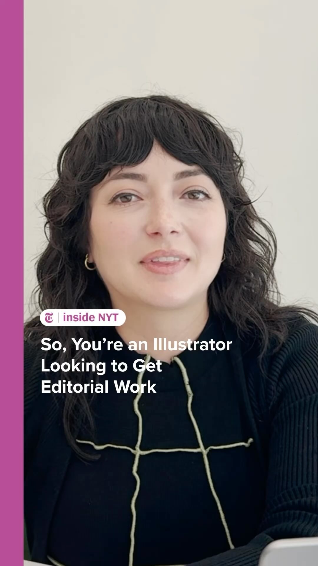 Instagram post by @deannadonegan for NYT Books. Caption reads: Art Director @deannadonegan has a few tips and....