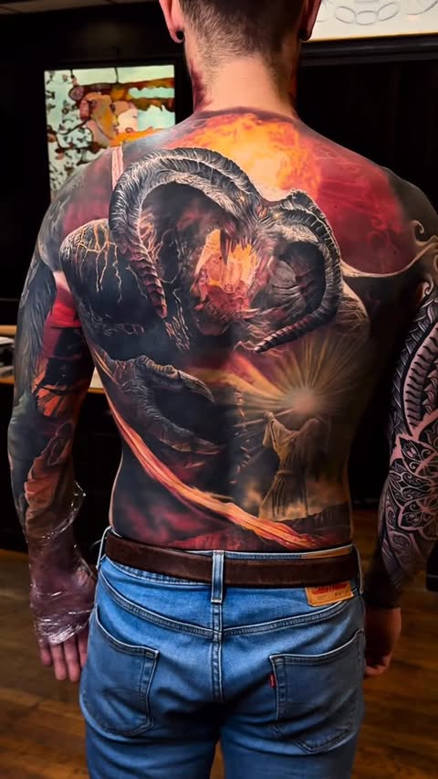 Instagram post by @les_vauriens for Killer Ink Limited. Caption reads: Pile ou face ? Kratos ou Balrog ? Choisis ton....