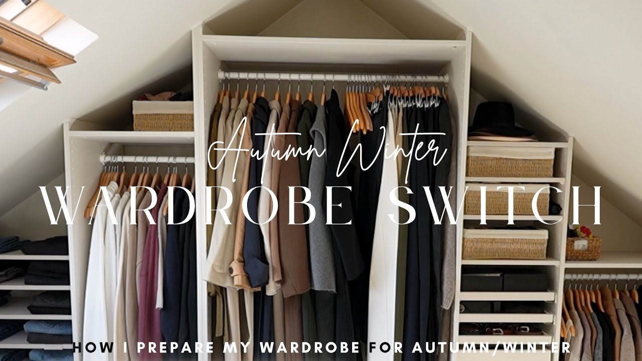 YouTube post by @EmmaHill for Klarna. Caption reads: Autumn Winter Wardrobe Switchover 2025.