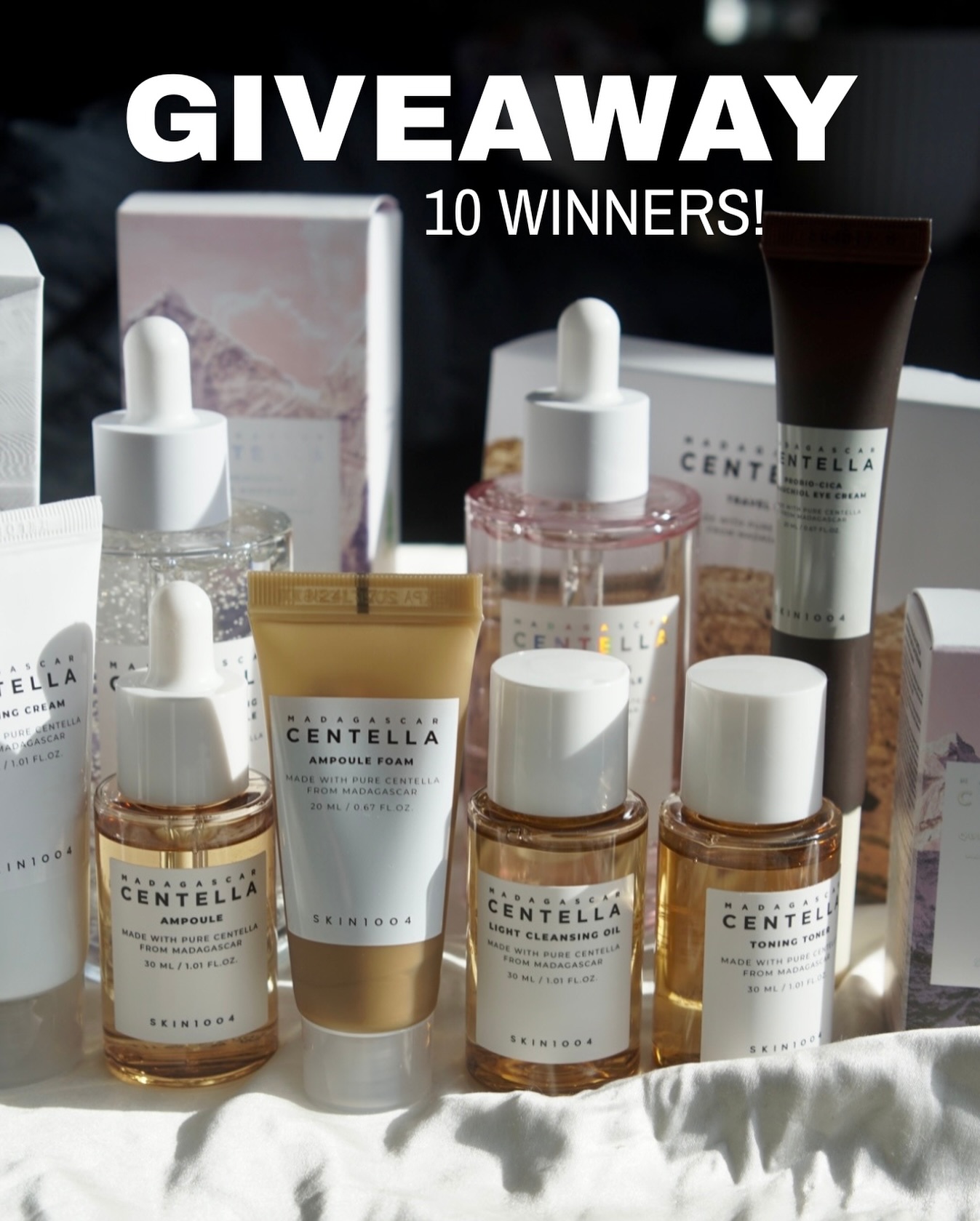 Instagram post by @ailenecamino for Bazzaal. Caption reads: 🎉 GIVEAWAY TIME! 🎉
10 lucky winners will each....