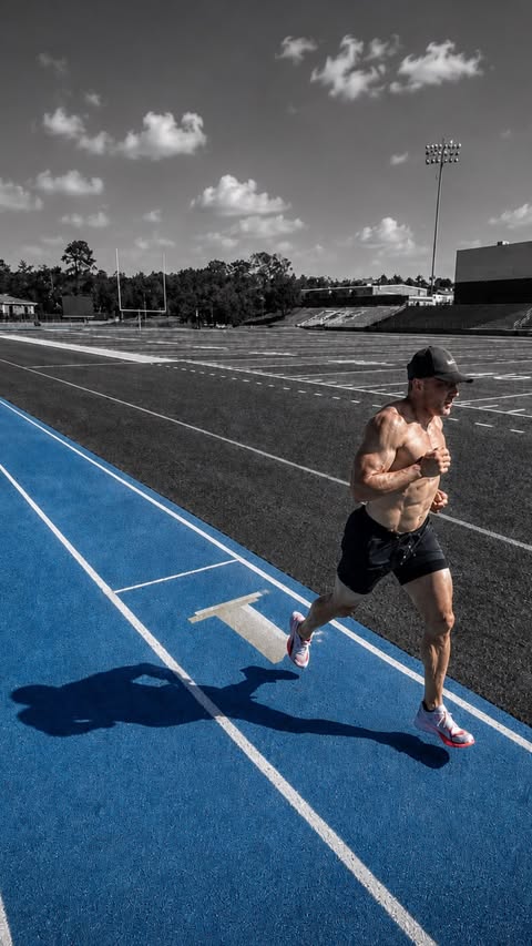 Instagram post by @steven.bendict for Optimum Nutrition. Caption reads: . Everyone’s Chasing Heart Rate Zones. Few Are....