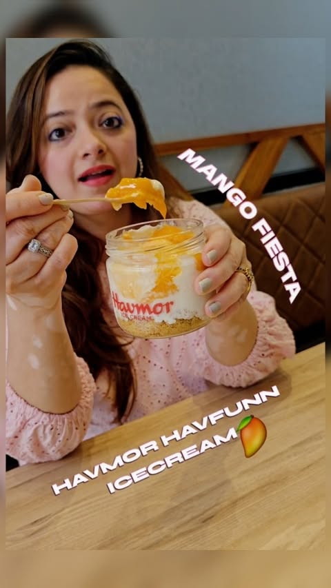 Instagram post by @lubz_arena for Havmor. Caption reads: [...] craving and head over to your nearest Havmor....