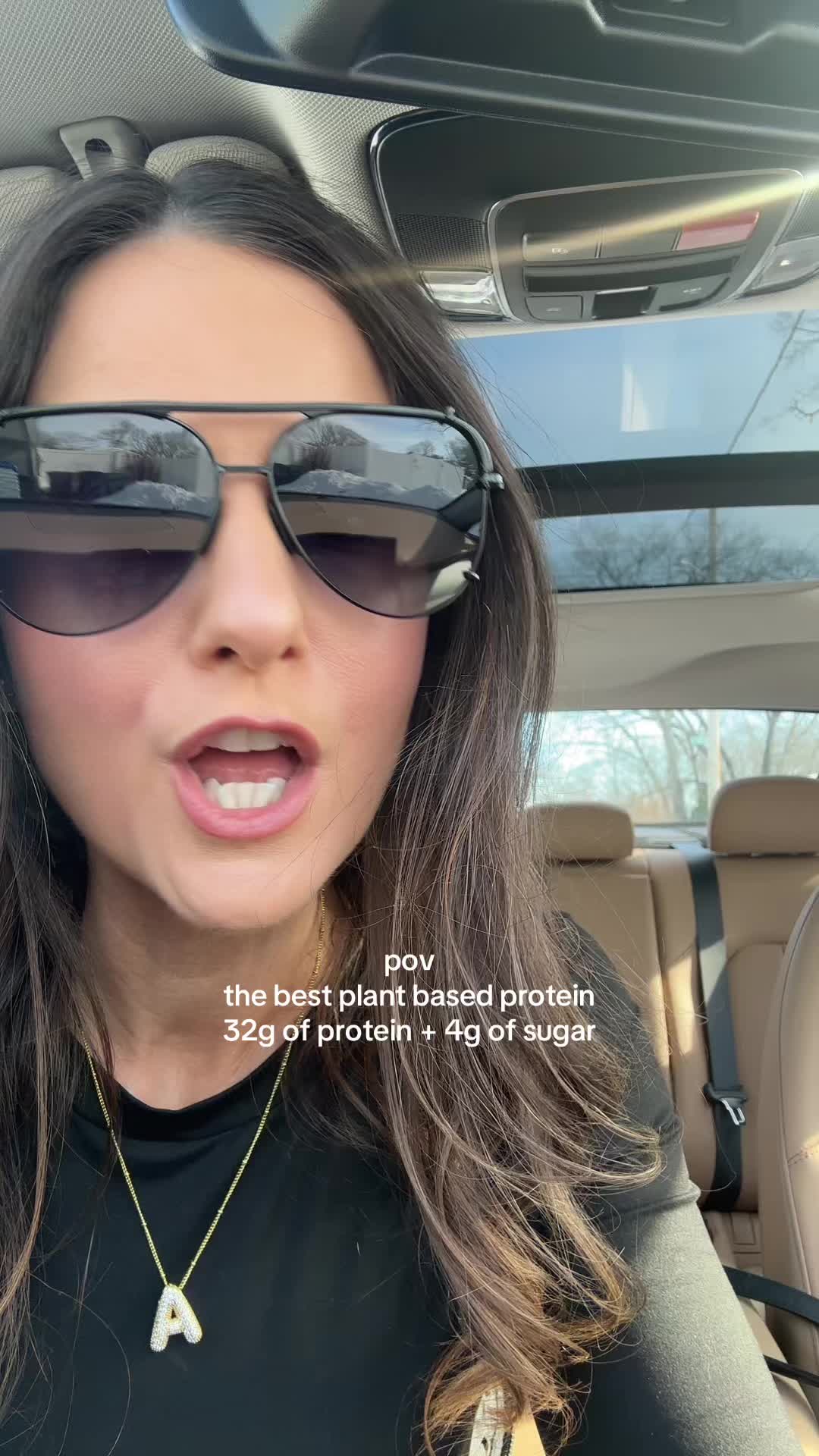 TikTok post by @mandiehunter_ for Koia. Caption reads: I truly am obsessed @drinkkoia.