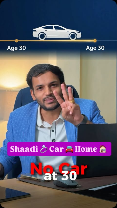 Instagram post by @ca.vaibhavjain for CoinDCX. Caption reads: [...] asset class. you can open your account....