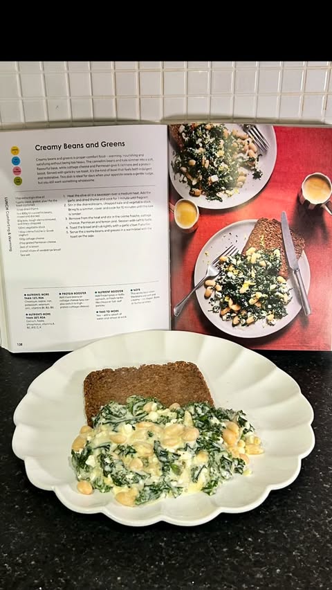 Instagram post by @the.thirsty.foodie for HarperCollinsUK. Caption reads: [...] from this book. @harpernonfiction....