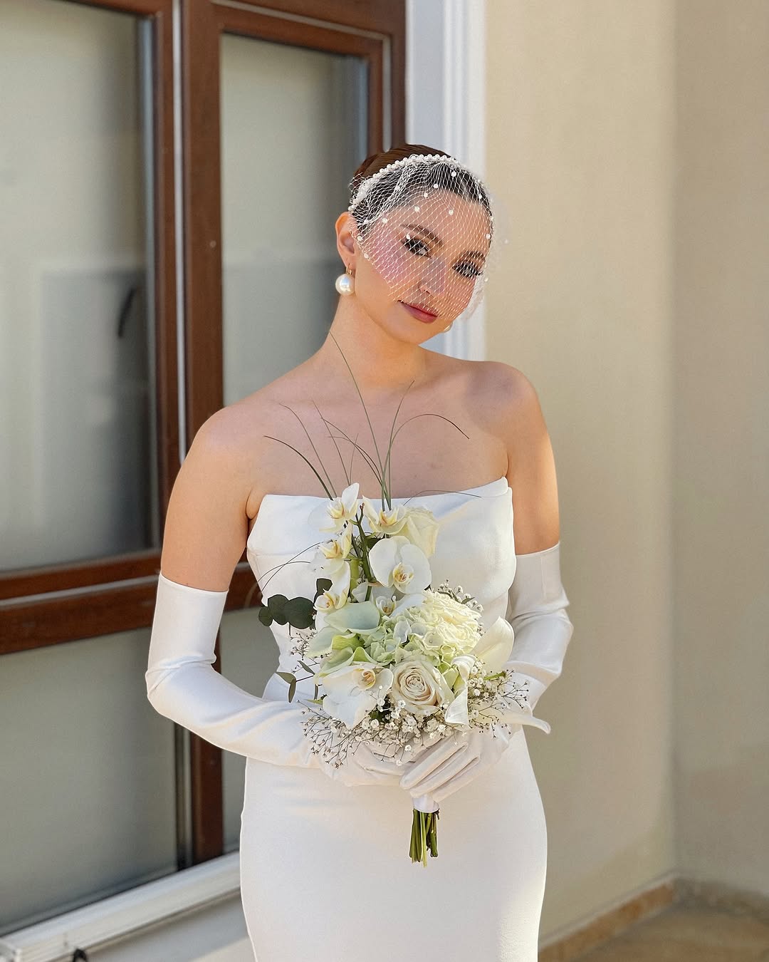 Instagram post by @gizemuzel for ZARA. Caption reads: Eveeet gelelim detaylara 🤍 Öncelikle nikah tarihi....