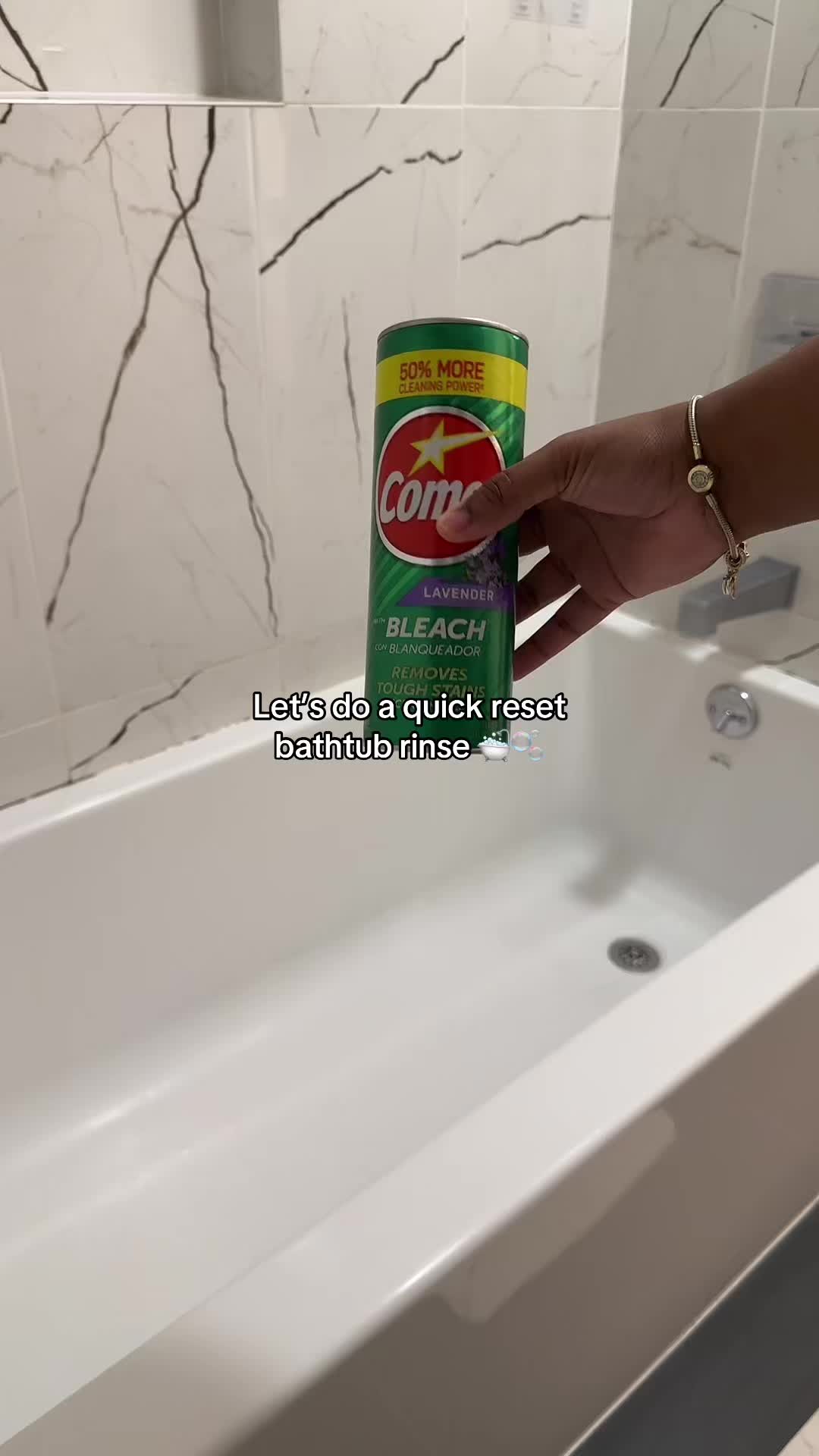 TikTok post by @cleaningwithlovetok for KEEPOW. Caption reads: Loving this brush from @KEEPOW_US it’s the only....