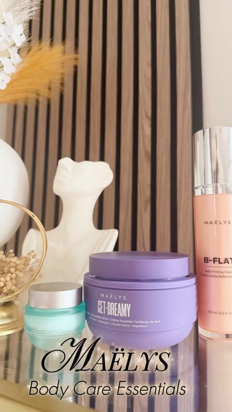 Instagram post by @ugczeyn for MAËLYS. Caption reads: Discover MAËLYS body care ✨ Featuring the....