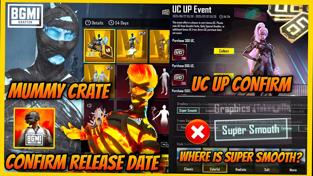 YouTube post by @classifiedyt for Binomo. Caption reads: 🔥SUPER SMOOTH NOT SHOWING l UC UP EVENT AND MUMMY....