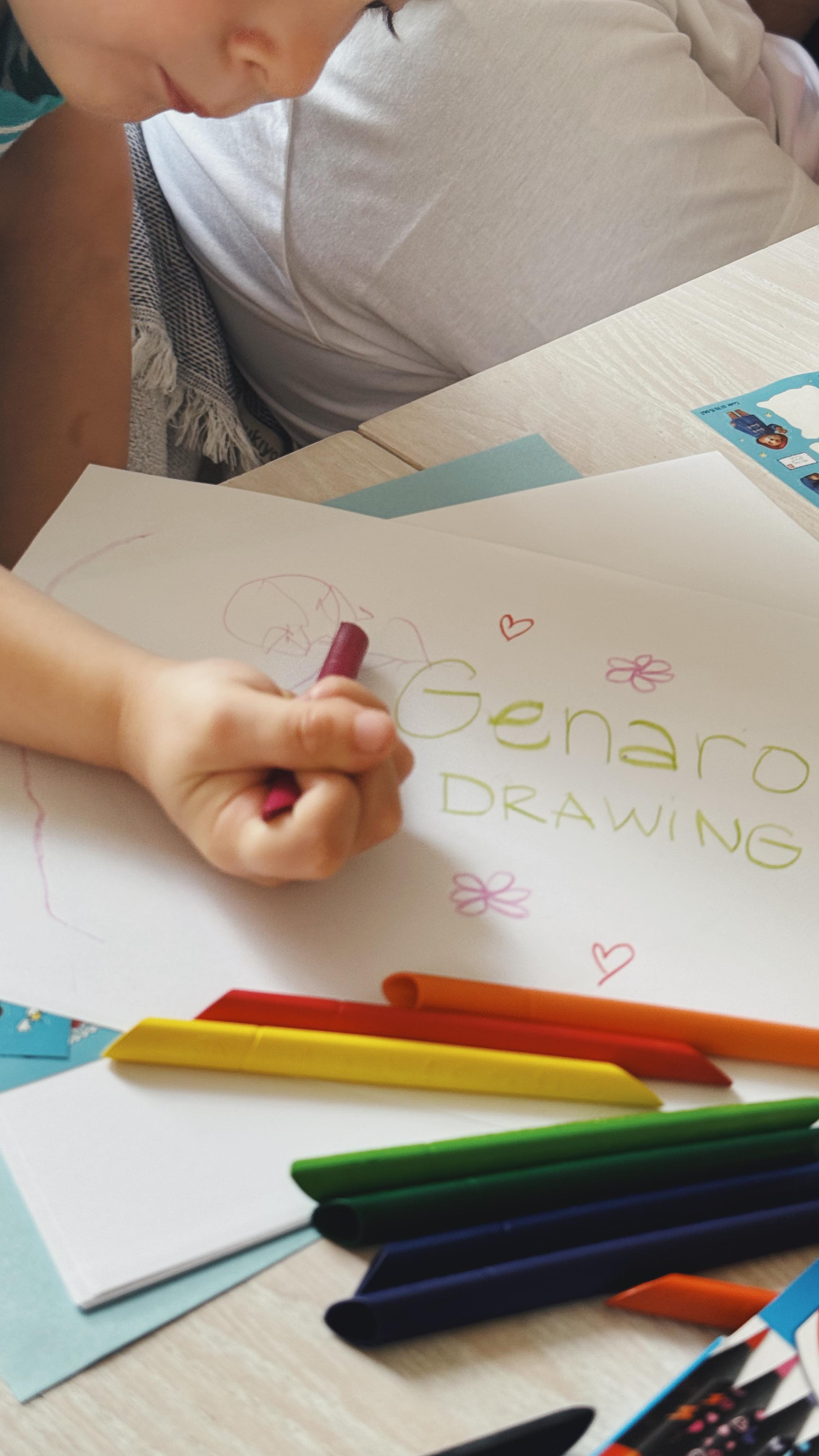 Instagram post by @canderamundo for Micro Scooters UK. Caption reads: Genaro is in that magical stage where all he wants....