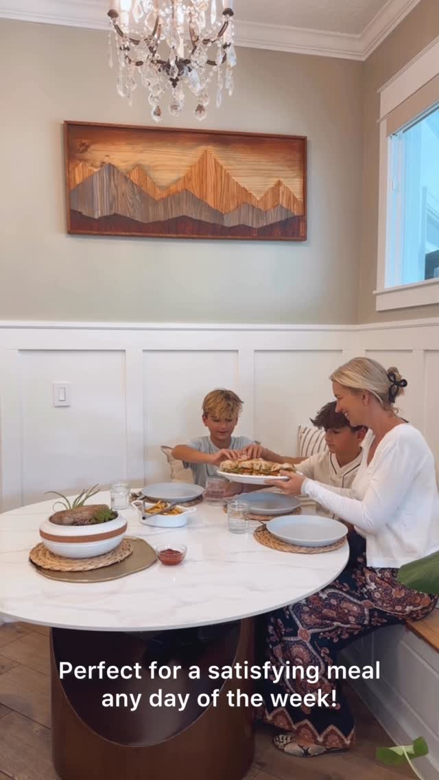 Instagram post by @raisingtwinboys for Gorton's. Caption reads: Come to @samsclub with me for a quick summer lunch....