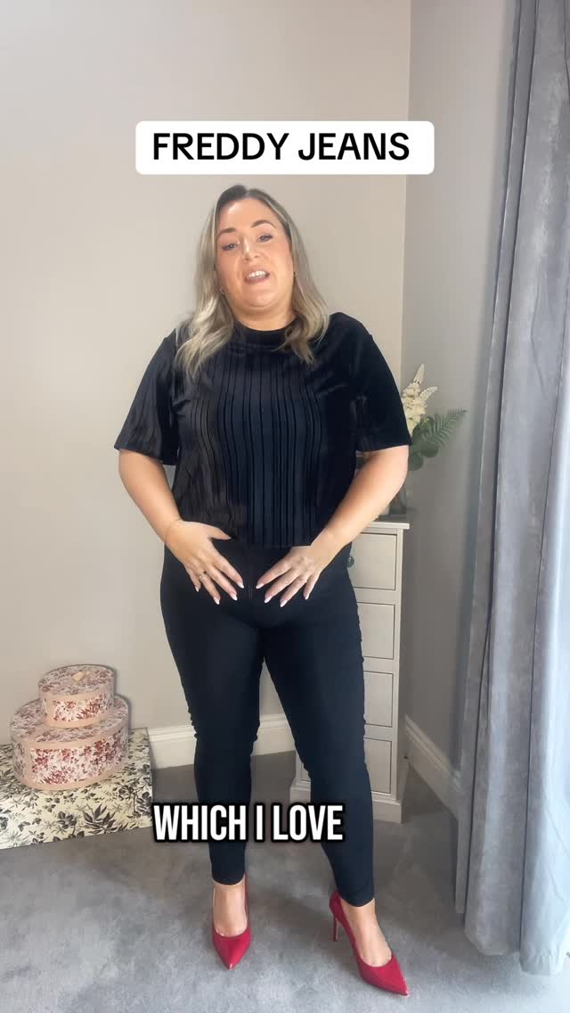 Instagram post by @geraldine_mc_nally_ for FREDDY. Caption reads: ✨ Meet your new wardrobe obsession: @freddyireland....