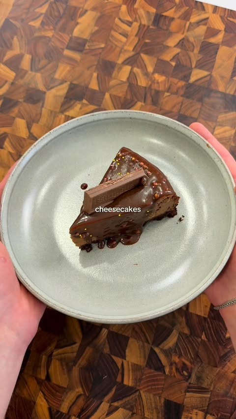 Instagram post by @_samjose_ for Feastables. Caption reads: @Feastables chocolate crunch cheesecake 🤤😮‍💨....
