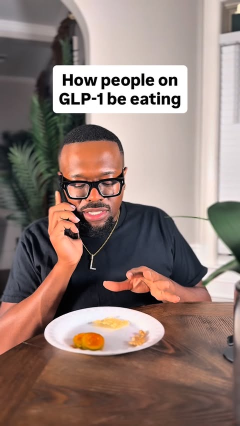 Instagram post by @latrezanderson for Mochi Health. Caption reads: You get full so quick 😭😭😭 #mochihealth #reels.
