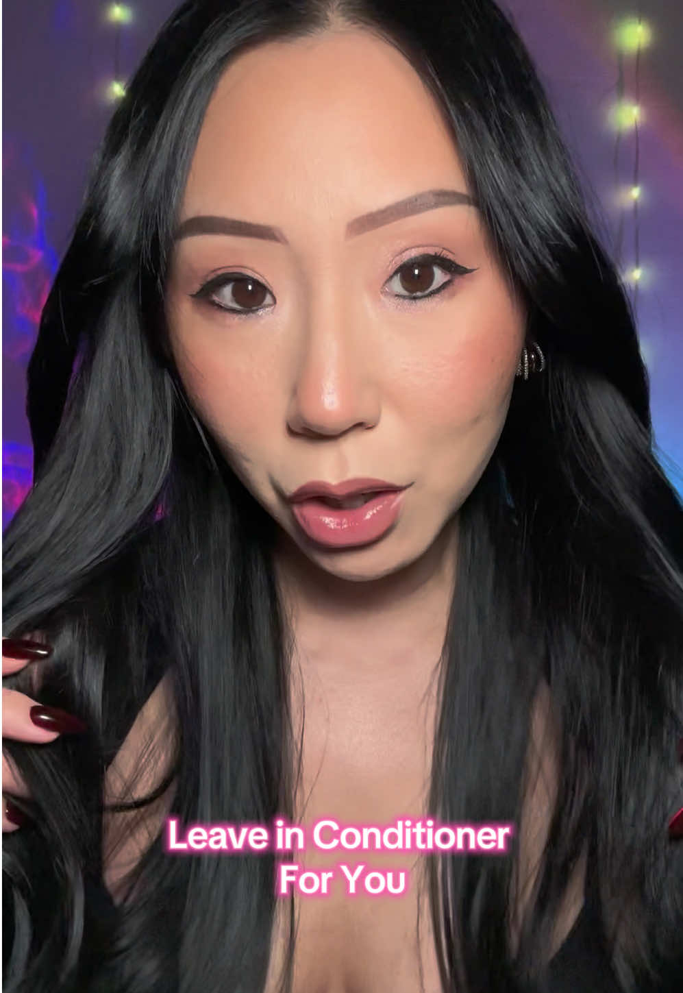 TikTok post by @lovejuliekim_asmr for Crown Affair. Caption reads: Have a beautiful sleep 😴 @Crown Affair....