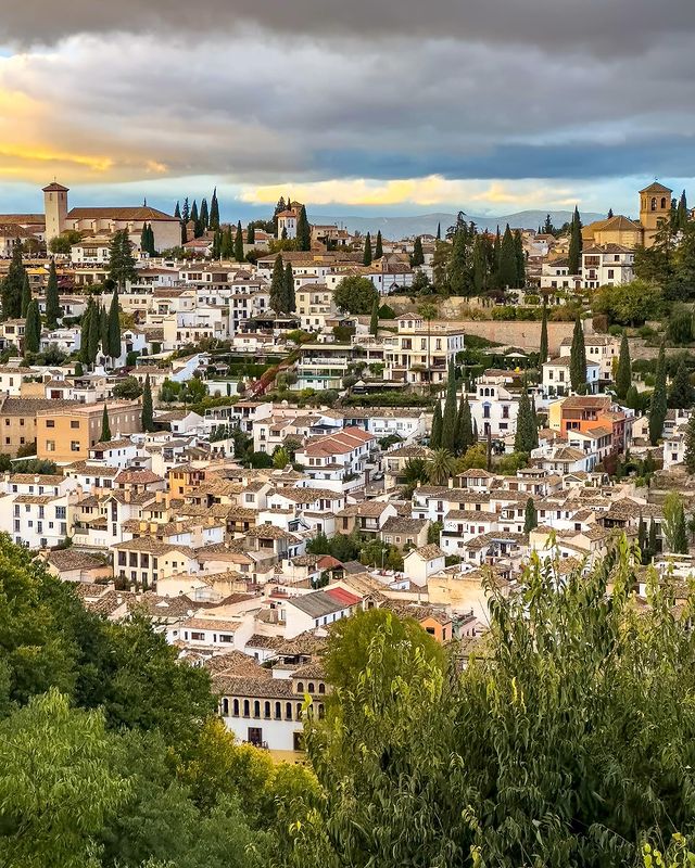 Instagram post by @civilking for Spain. Caption reads: Amazing Andalucia 💙
#spain #granada #sevilla....