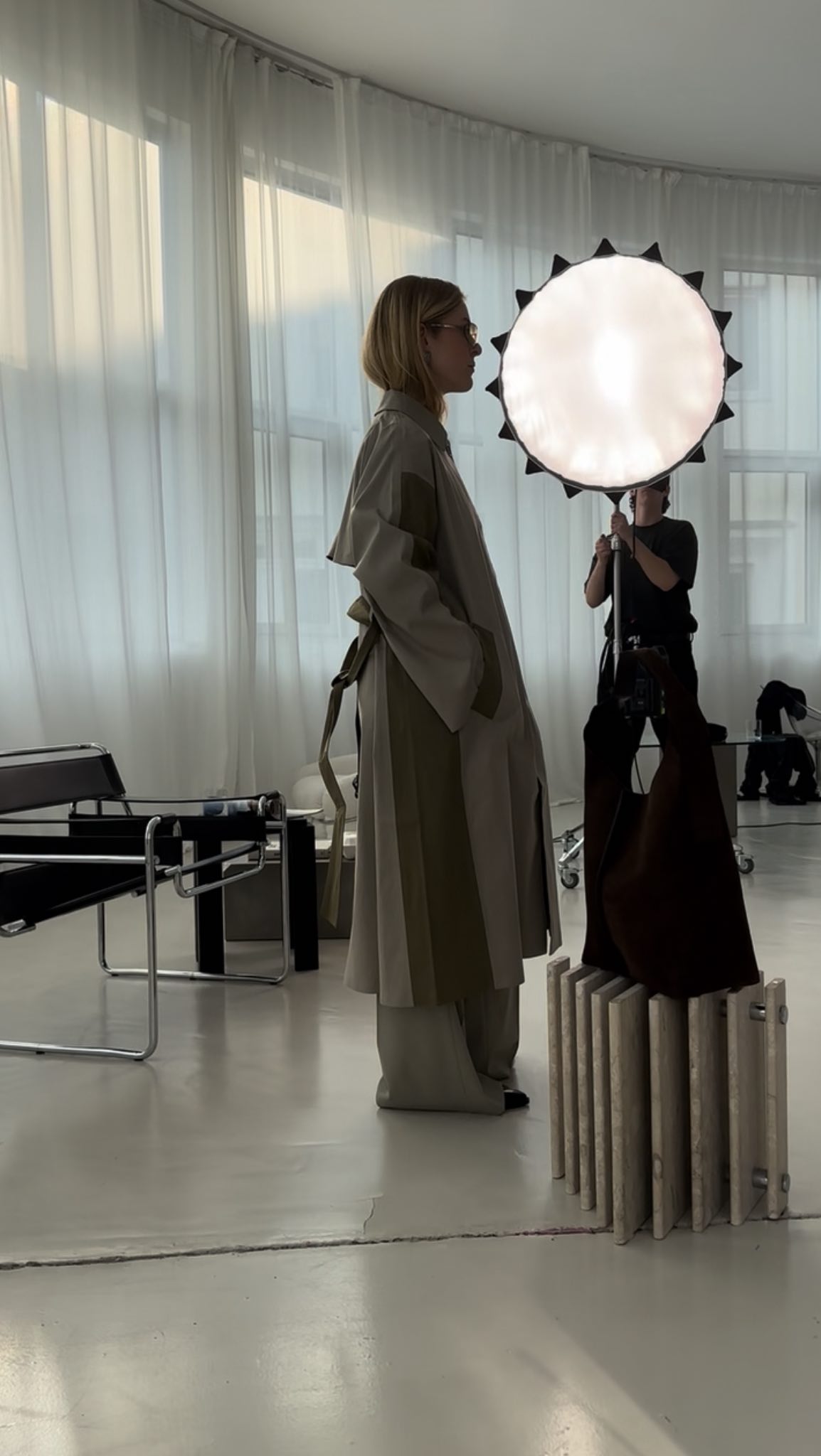 Instagram post by @learohe_ for COPENHAGEN STUDIOS. Caption reads: annonce | picking copenhagen as my place to live,....