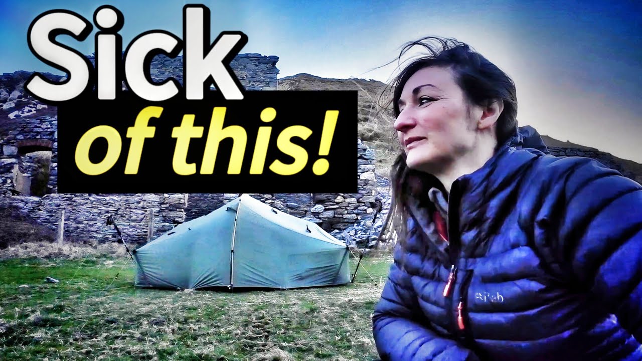 YouTube post by @Wild.cat.adventures for BeaverCraft Tools. Caption reads: SICK of WILD CAMPING videos? Here's something....