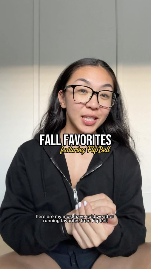 Instagram post by @sherylannpadre for FlipBelt. Caption reads: I have a deep appreciation for @flipbelt ♥️

Fall....