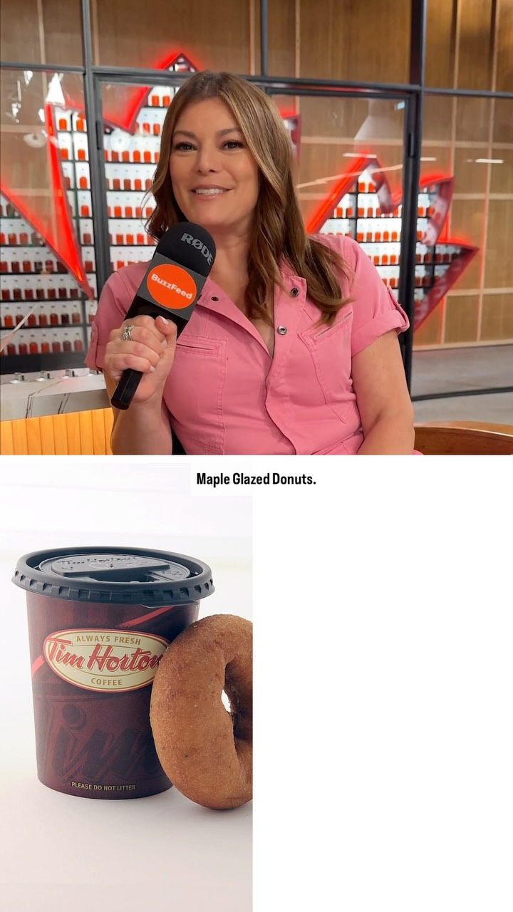 Instagram post by @buzzfeedcanada for Tim Hortons. Caption reads: Top Chef US is coming to Canada! Season 22 of the....