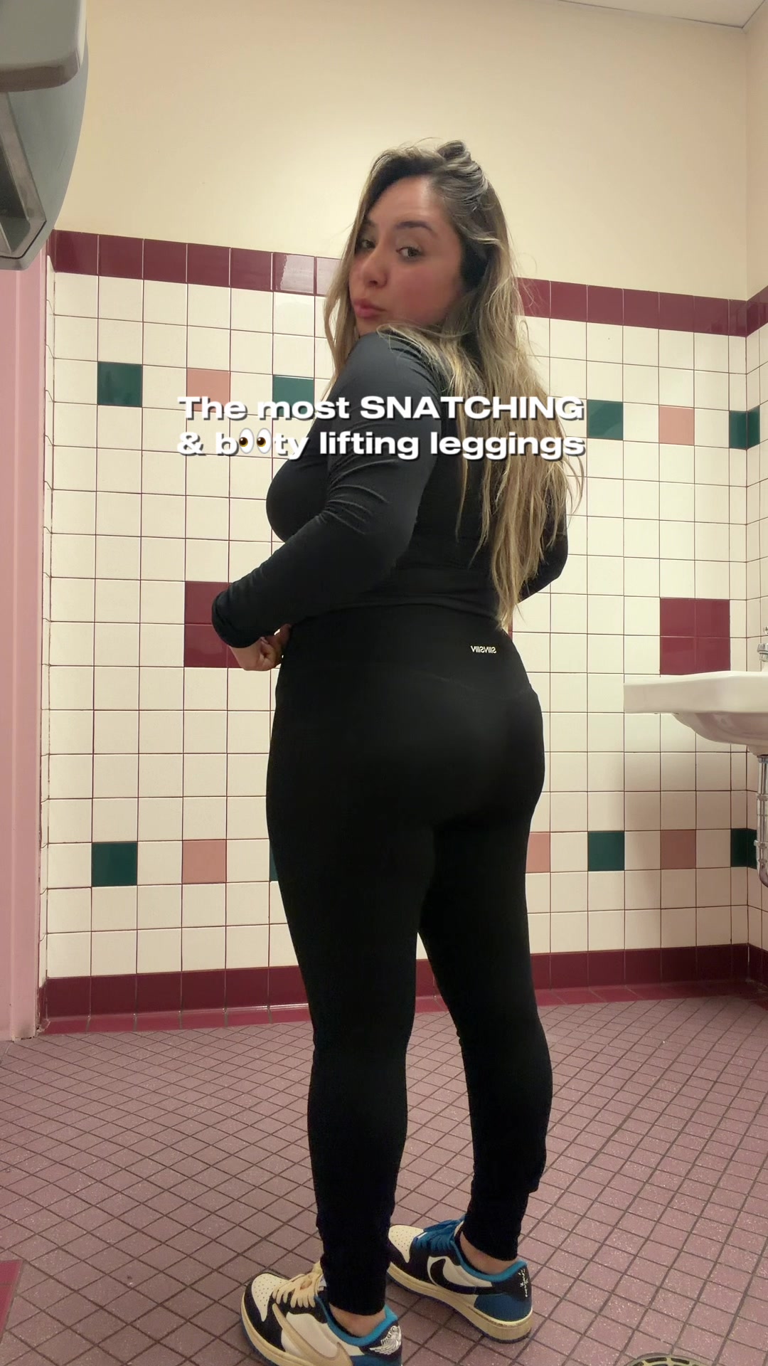 TikTok post by @postedbyamy for SIINSIIN.US. Caption reads: [...] Size up if u wanna be more comfy🫶🏼....