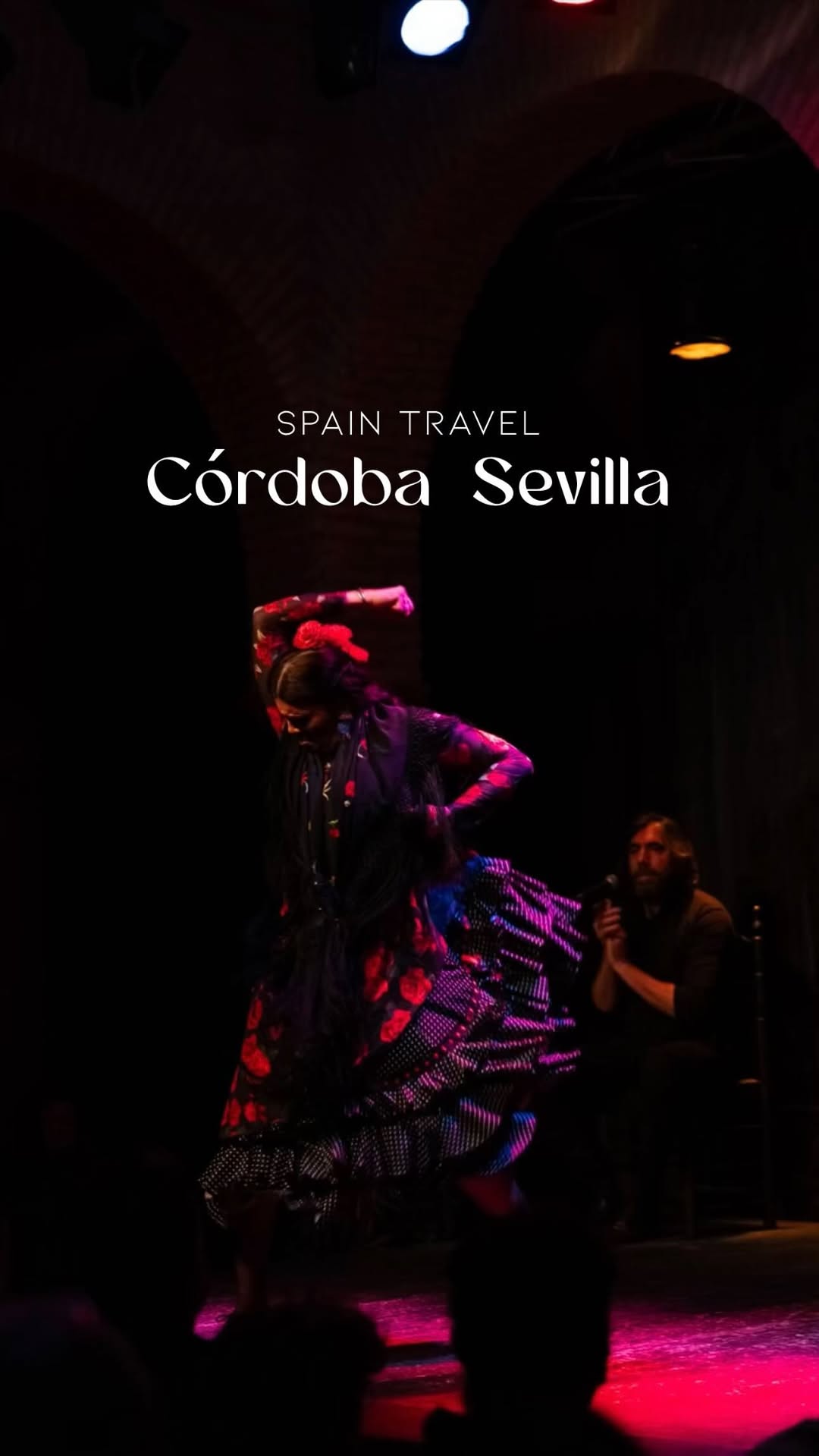 Instagram post by @yuuki_dokoro for Spain. Caption reads: エキゾチックな魅力あふれるスペイン・アンダルシア地方への旅ーコルドバ＆セビージャ編

旅行写真家のY....