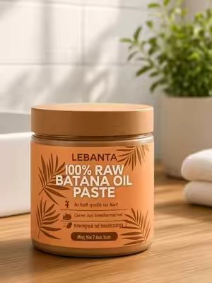 TikTok post by @codermarysbeauty for Lebanta Haircare. Caption reads: [...] simple, natural, and effective. @Lebanta....