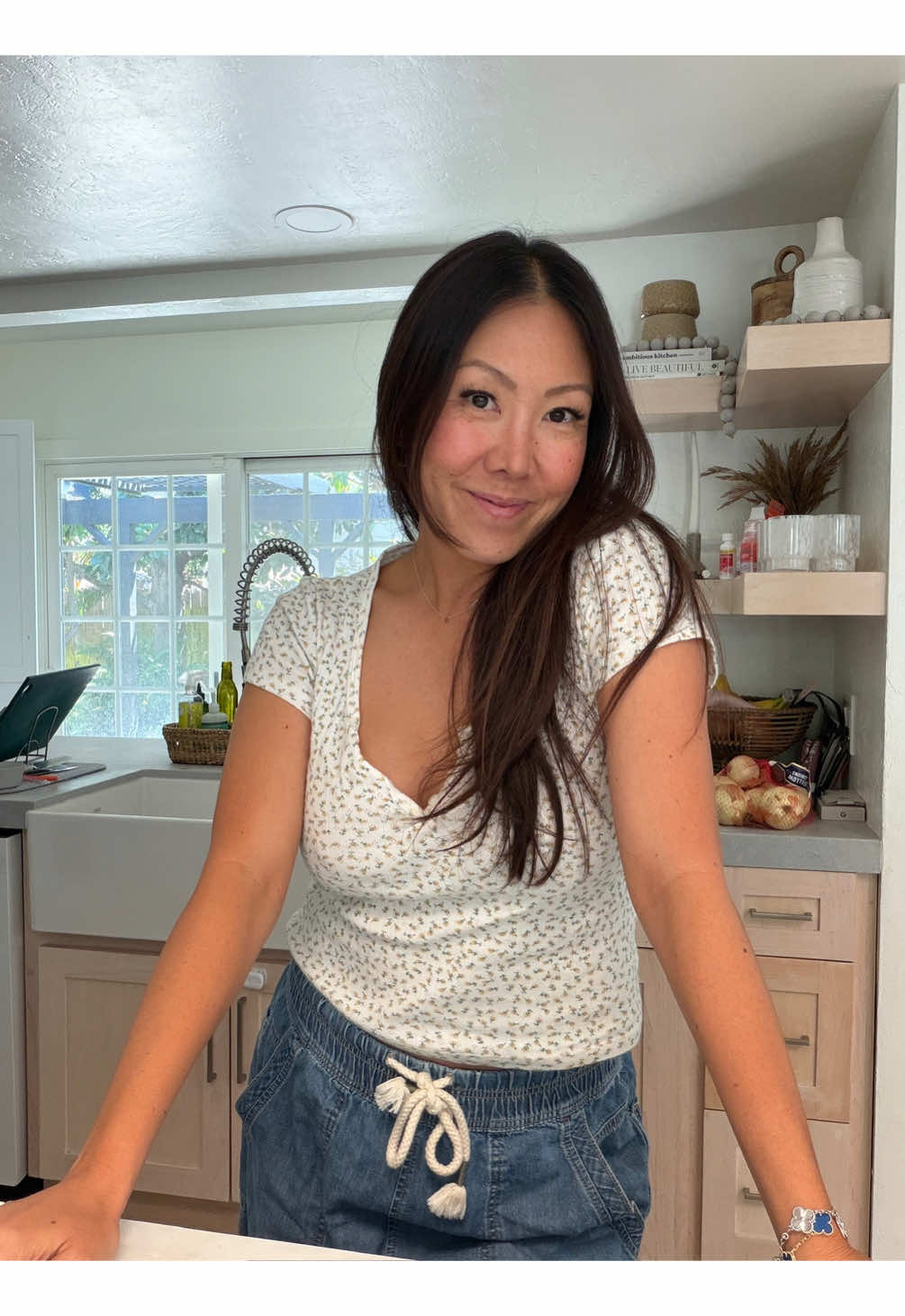 TikTok post by @snackqween for Coffee Mate. Caption reads: #ad #coffeemate yummy upgrade to my fav summer....