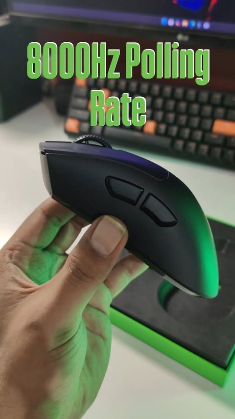 Instagram post by @theaveragebuilder for Razer. Caption reads: [...] Radiant nahi aata bhai. 💀 This is the Razer....