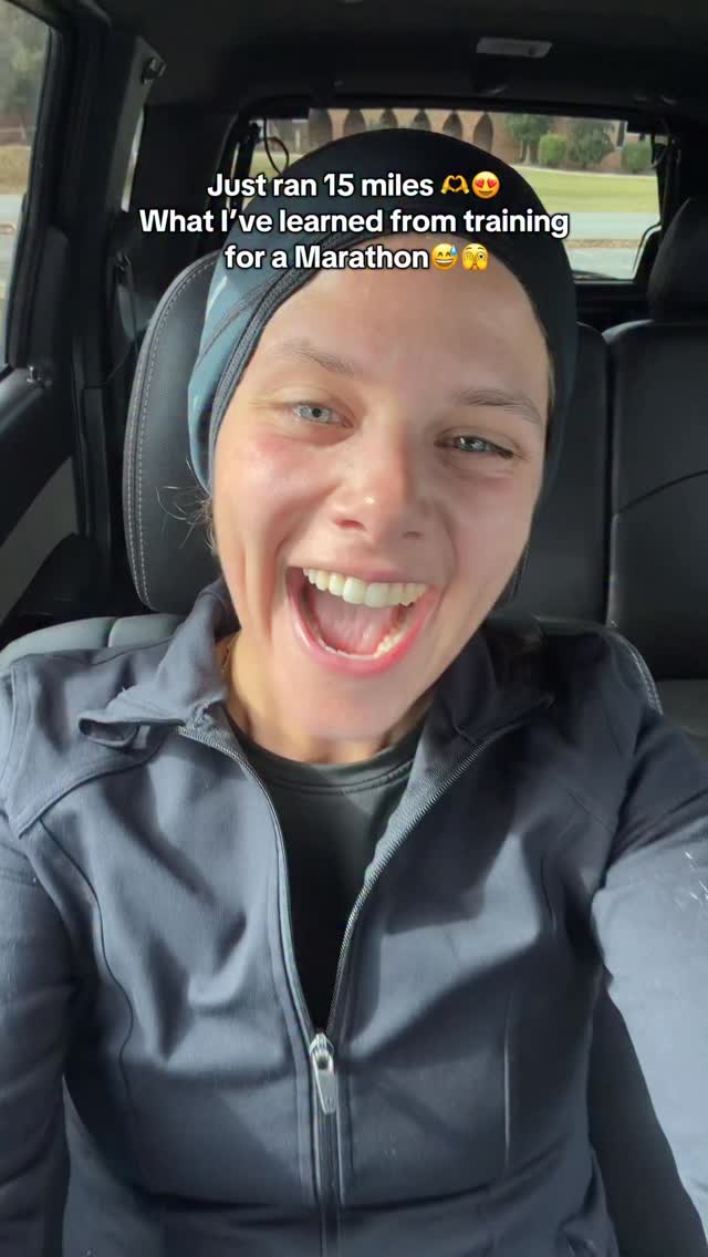 Instagram post by @katerinafinck for Stanley 1913. Caption reads: Learning so much about myself in this process 🫶😊....