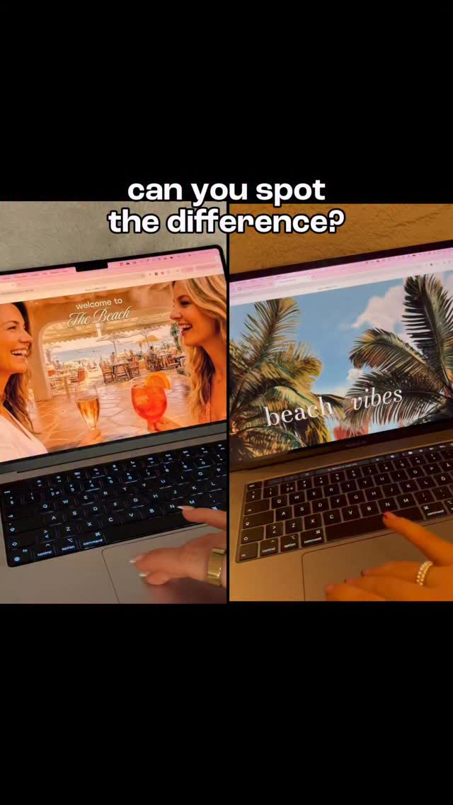 Instagram post by @online.by.annie for Wix Studio. Caption reads: [...] 6 images 🥰 Both websites are built on....