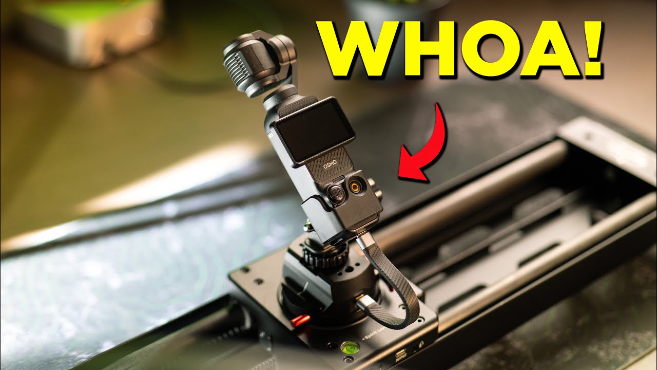 YouTube post by @TerryWarfield for iFootage. Caption reads: The Osmo Pocket 3 just got EVEN BETTER | iFootage....