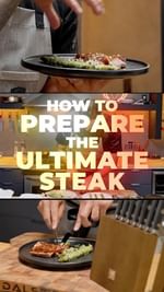Instagram post by @chefivanbekcic for Dalstrong. Caption reads: Elevate your cooking skills with our ultimate....