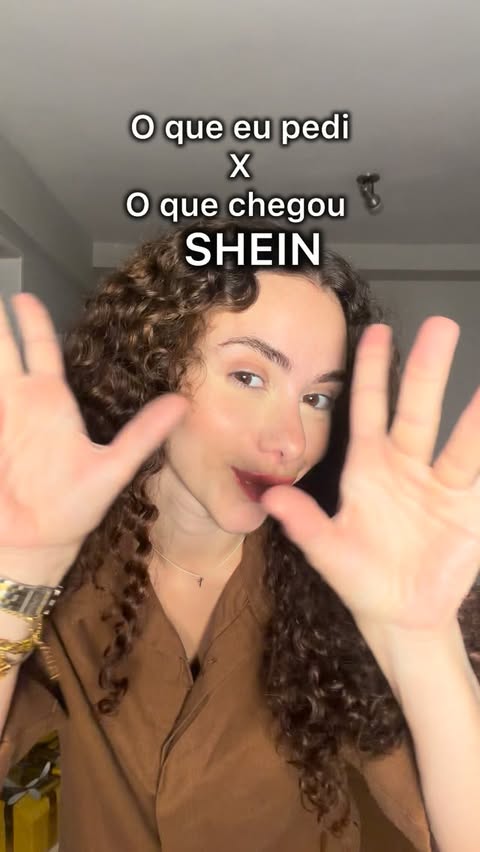 Instagram post by @thalitamassoto for SHEIN. Caption reads: [...] e seguindo os nomes das lojas SHEIN....