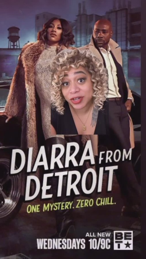 Instagram post by @thetalkofshame for Refinery29. Caption reads: Diarra From Detroit is a mystery, wrapped in a....