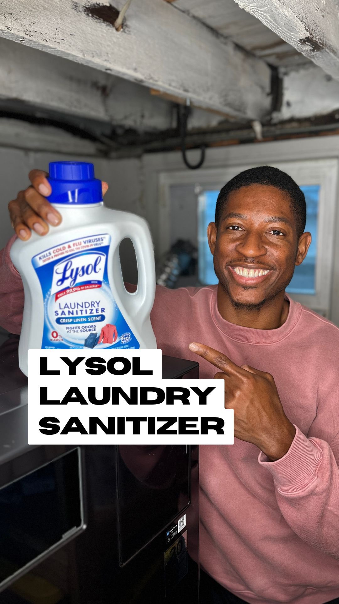 Instagram post by @weeklyhomecheck for Lysol. Caption reads: #LysolPartner This winter, it’s not just snow in....