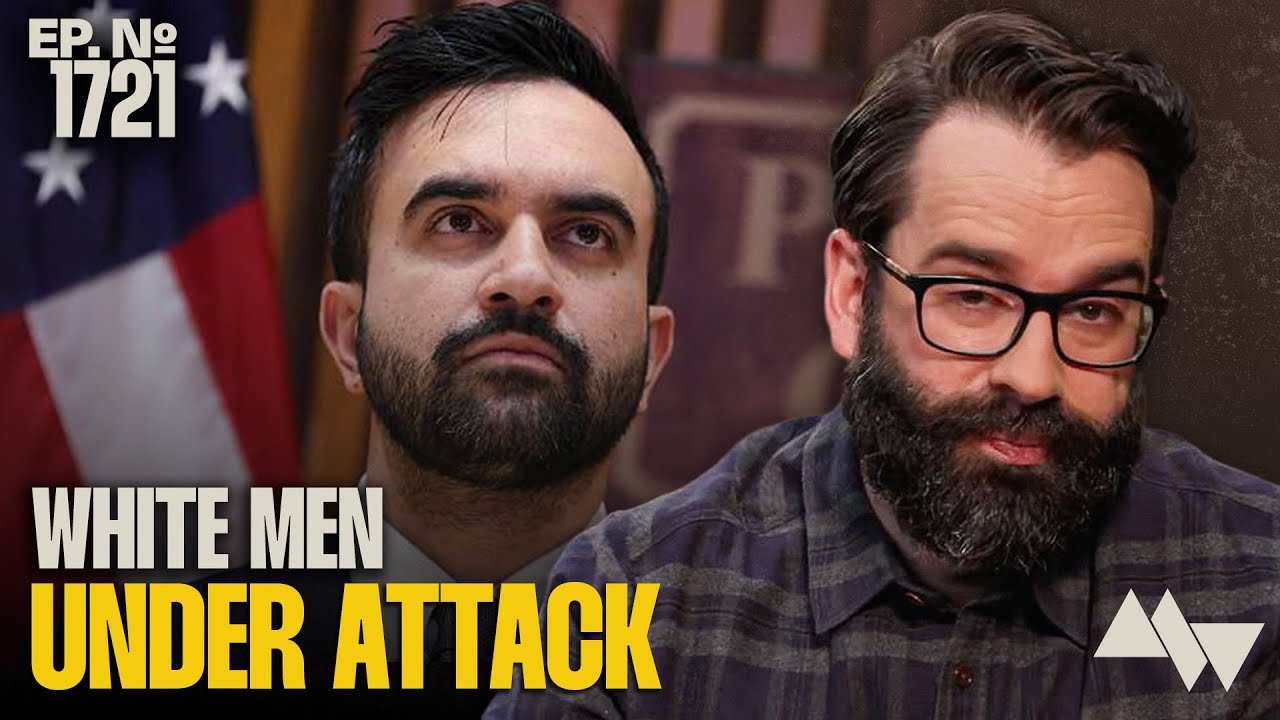 YouTube post by @MattWalsh for MASA Chips. Caption reads: Democrats Are Doubling Down On Their Anti-White....