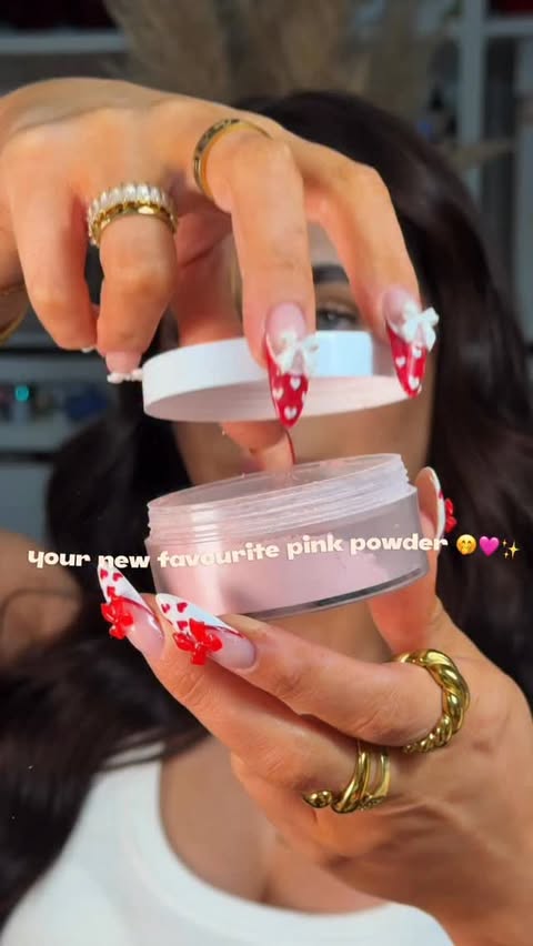 Instagram post by @itsheatherbell for Collection Cosmetics. Caption reads: [...] great find 😮‍💨🩷✨ newness from....