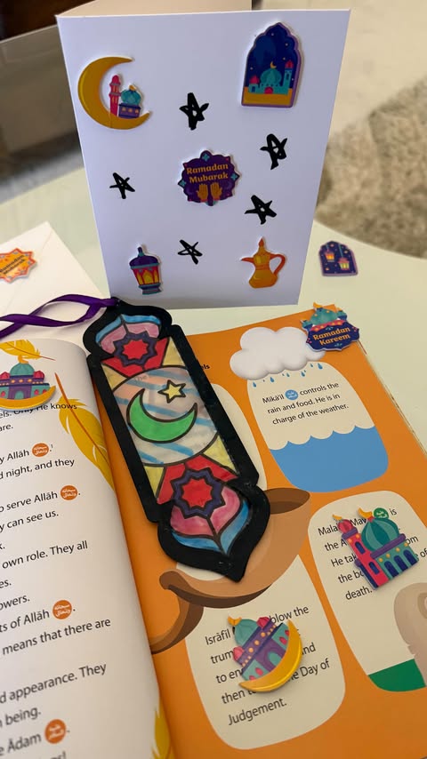 Instagram post by @made_by.emaan for Baker Ross. Caption reads: [...] received these lovely craft kits from....