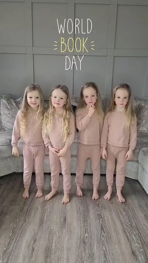 Instagram post by @crozierquadsplus1 for Smiffys. Caption reads: Book Day memories! 💖 
Looking back at this....