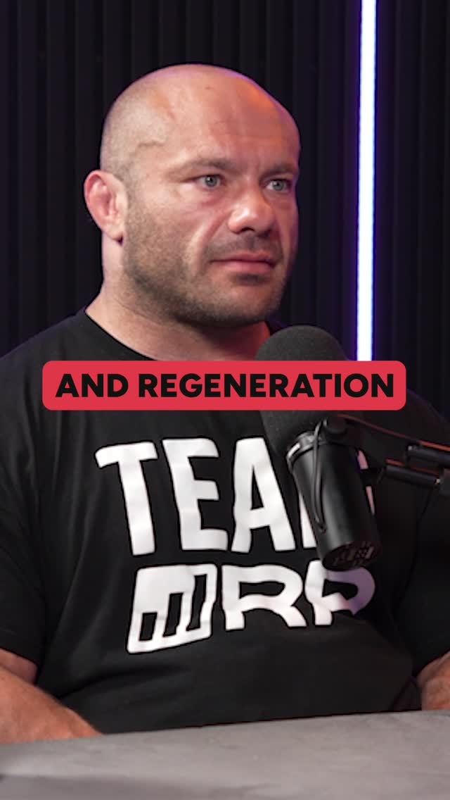 Instagram post by @drmikeisraetel for RP Strength. Caption reads: GRIND. LEARN. WORK HARD. But there are BREAKING....